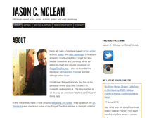 Tablet Screenshot of jasoncmclean.com